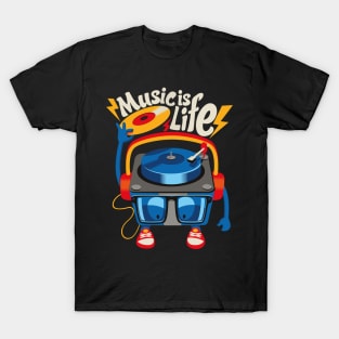 Music Is Life T-Shirt